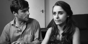 Ben Clifford and Joanne Thomson in "BB", as short film by Kate Burton, Glasgow, 2015.