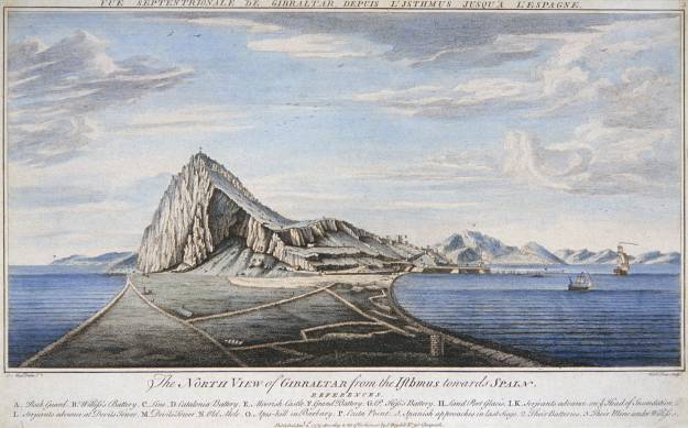 North View of Gib by James Mace &amp; Tomms. 03648-2